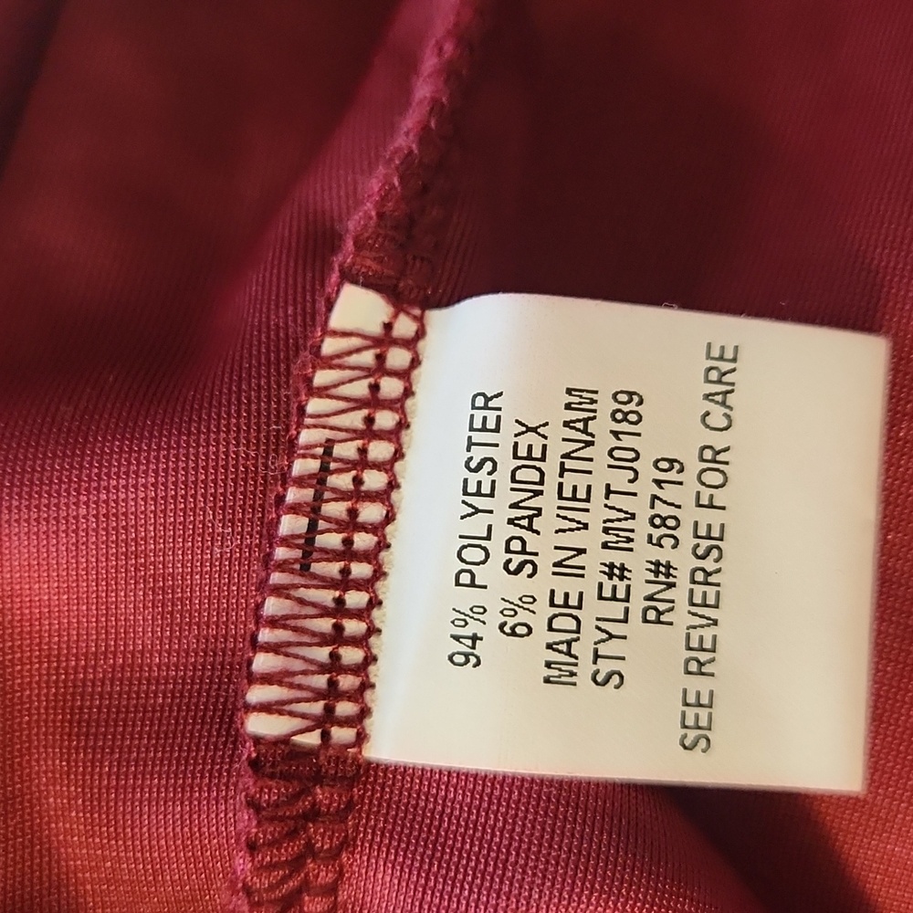 Whimsy Castlecore Maroon Velvet Ruffled Jacket Size Large On Trend Fairy Witchy - Picture 10 of 11